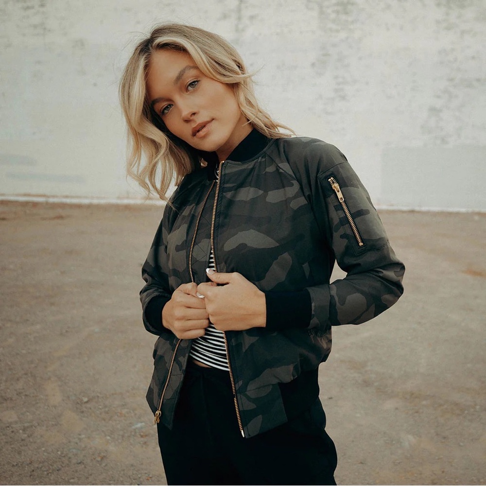 Albion Camo Bomber Jacket